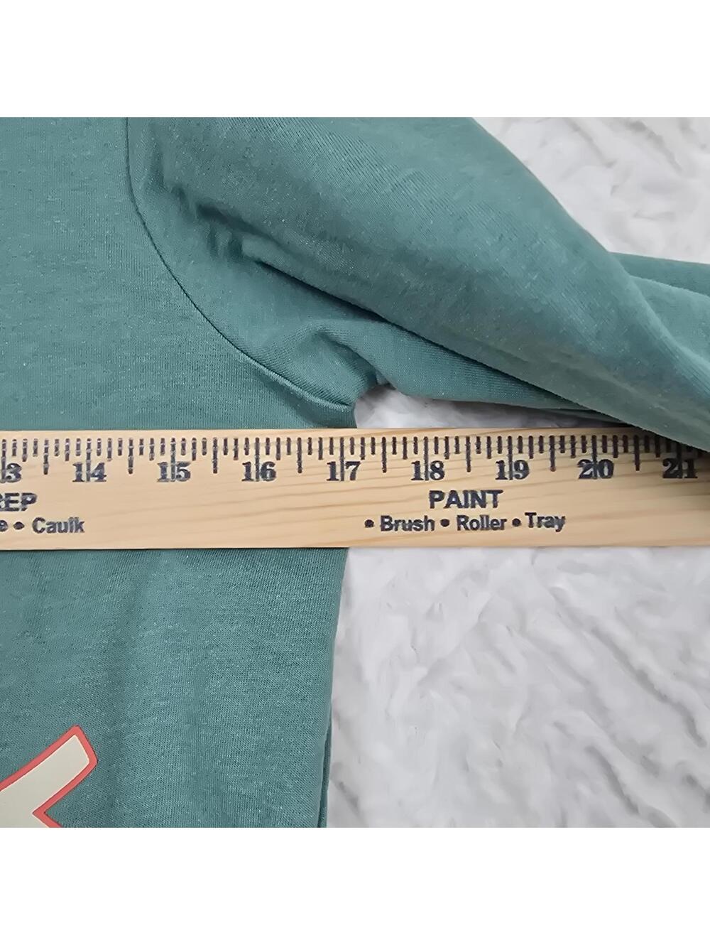 Wrangler Girls “Long Live Cowgirls” Sweatshirt Green Western Pullover Size Large - Picture 7 of 8
